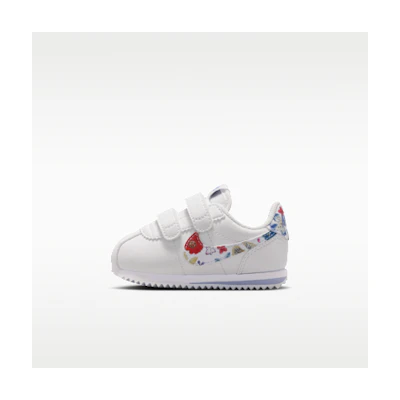 (TD) Nike Cortez SE Summit White/White/Light Thistle/Multicolor