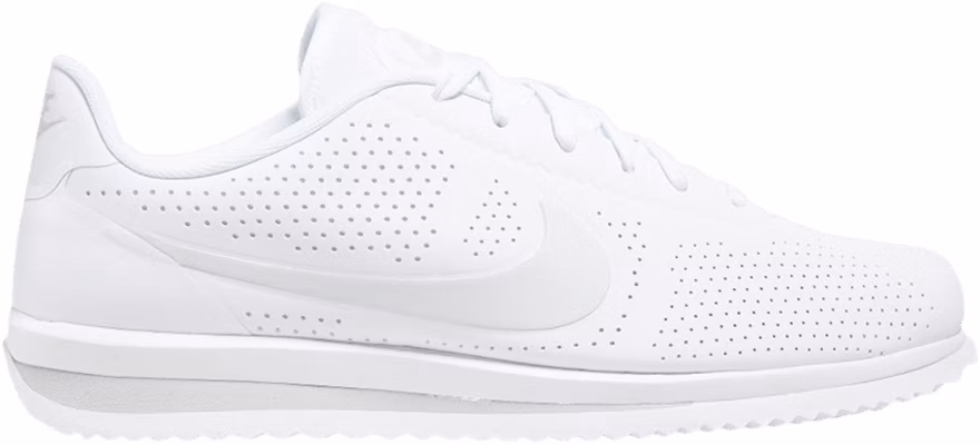 Nike cortez platinum white sales