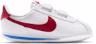 Lookbook 耐克 Cortez 白/大学蓝/大学红 IQ7636-101