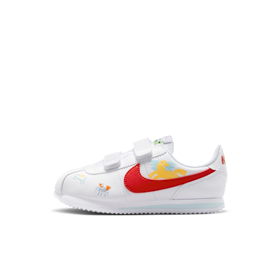 (Preschool) Nike Cortez White/White/Topaz Gold/University Red IQ7669-161