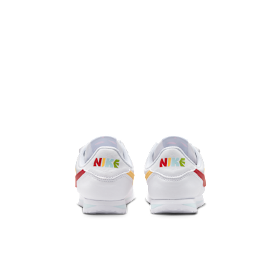 Details for (PS) Nike Cortez Blanco/Dorado Topacio/Rojo Universidad IQ7669-161