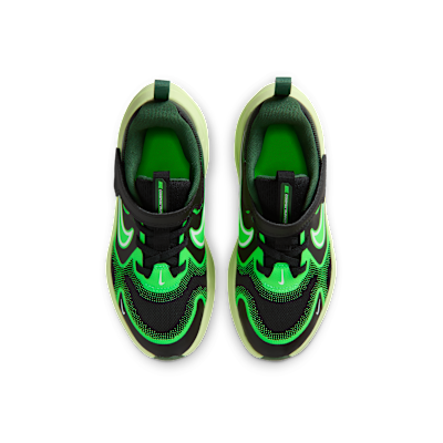 Shop (JR) Nike Cosmic Runner Hitam/Liquid Lime Muda/Fur/Putih HM4400-009