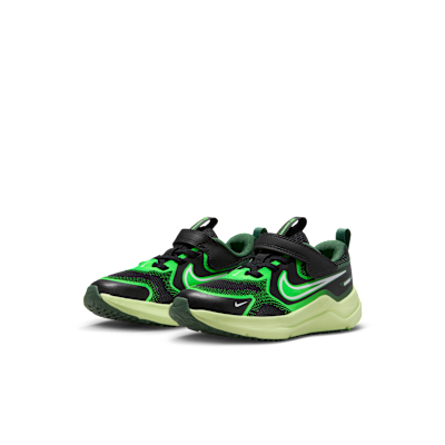 Purchase (JR) Nike Cosmic Runner Hitam/Liquid Lime Muda/Fur/Putih HM4400-009