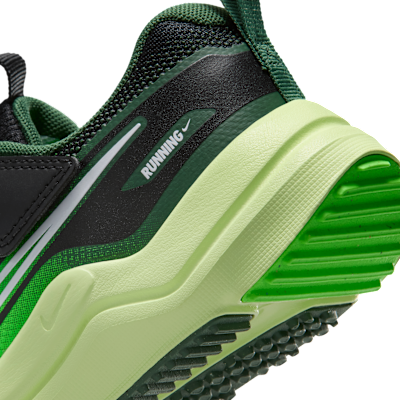 Cheap (JR) Nike Cosmic Runner Hitam/Liquid Lime Muda/Fur/Putih HM4400-009