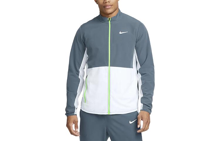 Nike Court Advantage Retro Zip Jacket Men’s - Blue Multicolor Sportswear DV7388-491