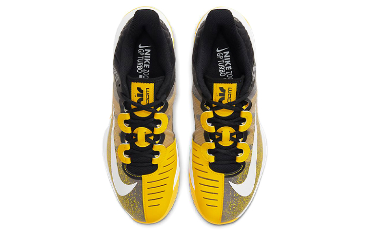 Shop ナイキ コート エア ズーム GP ターボ "ブラック/スピードイエロー" CK7513-003