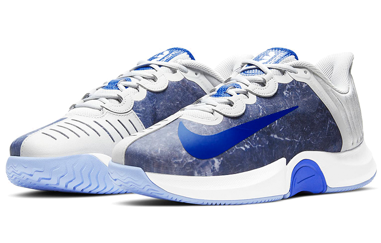 Lookbook ナイキ コート エア ズーム GP ターボ 'ブルー グレー ホワイト' CK7513-024 CK7513-024