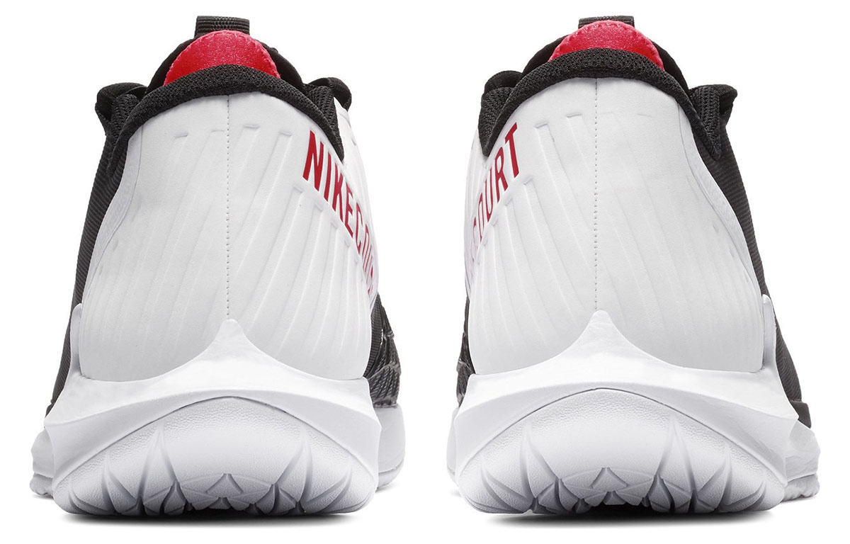 Nike Court Air Zoom HC 'Black White Crimson' 圖 5
