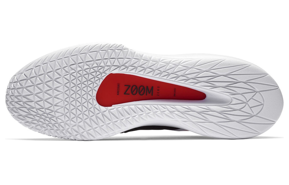 Nike Court Air Zoom HC 'Black White Crimson' 圖 6