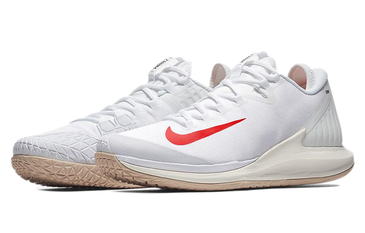 Lookbook 耐克Court Air Zoom HC‘白红’ AA8018-100