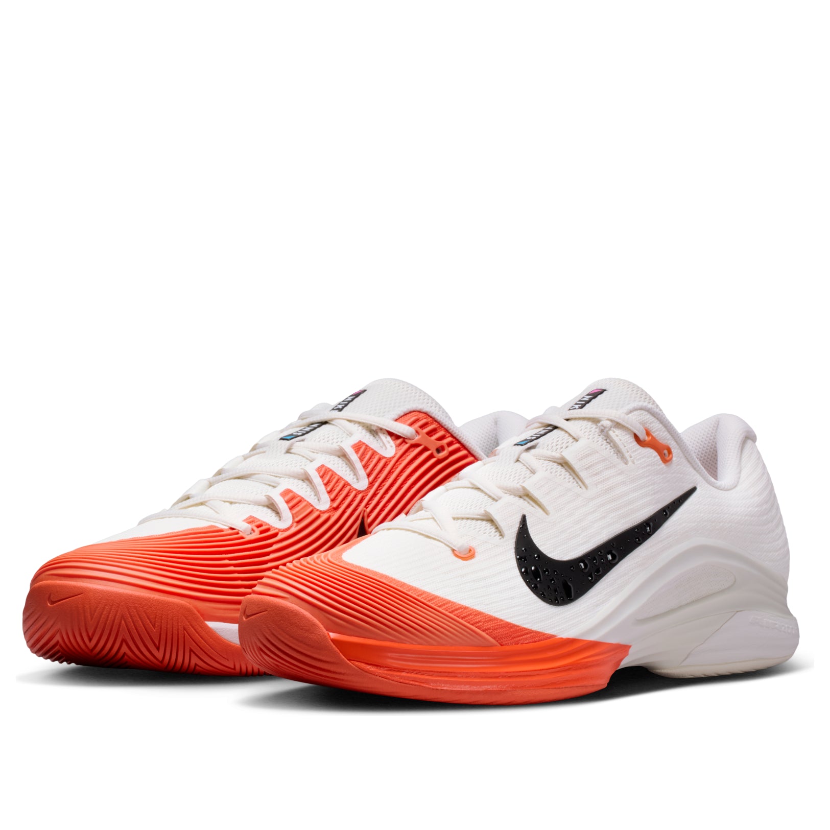 Shop Nike Court Air Zoom Vapor 12 HC Sail Orange Gazon IB6555-100