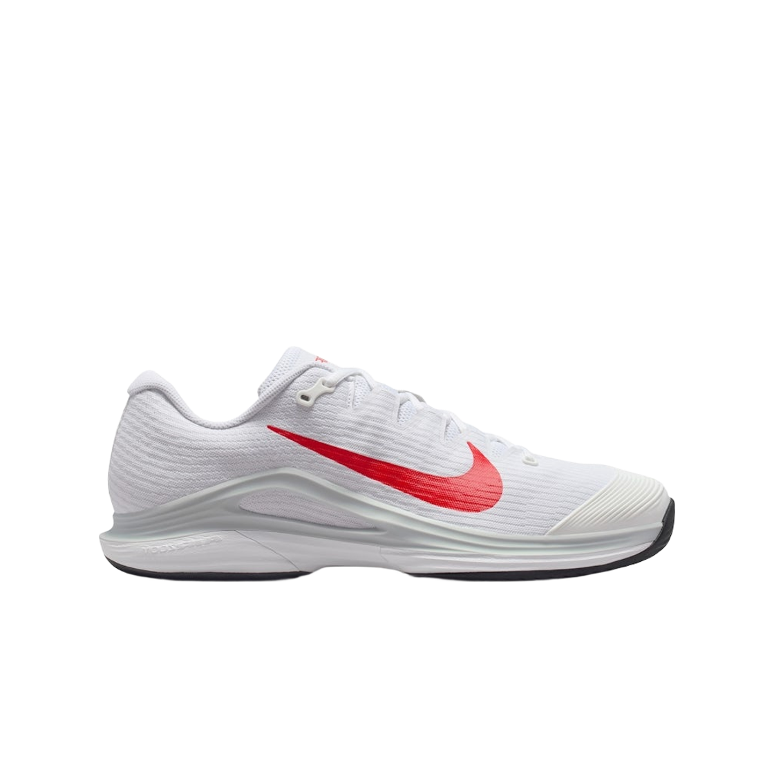 Nike Court Air Zoom Vapor 12 HC White Pure Platinum Light Crimson FV5552-109
