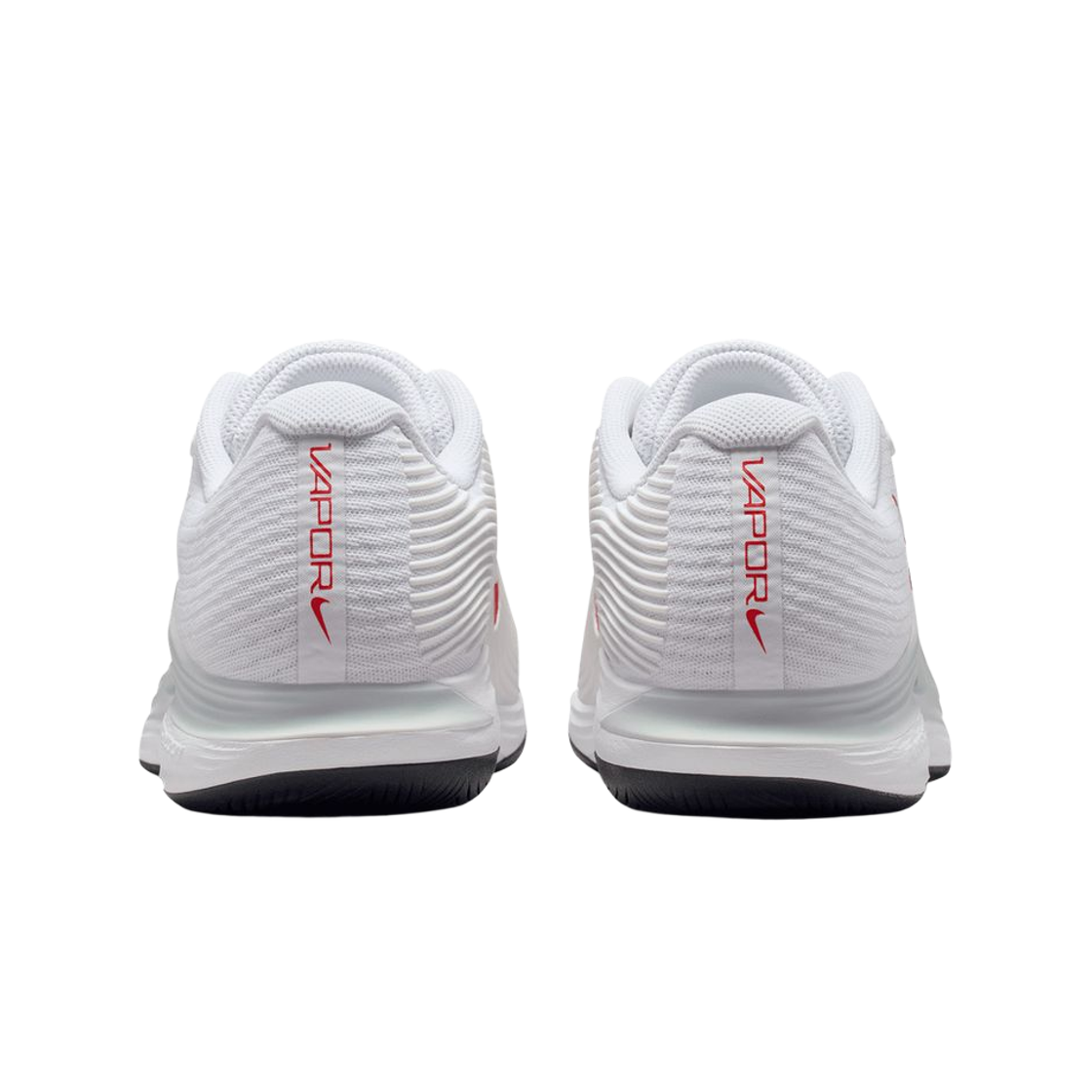Lookbook Nike Court Air Zoom Vapor 12 HC Blanco Platino Puro Rojo Claro FV5552-109