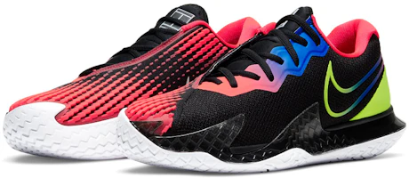 Lookbook Nike Court Air Zoom Vapor Cage 4 漸變 耐磨低筒網球鞋 黑紅藍