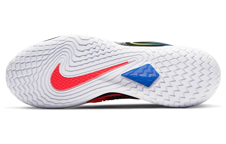 Details for Nike Court Air Zoom Vapor Cage 4 'Hitam Merah Biru' CD0424-007