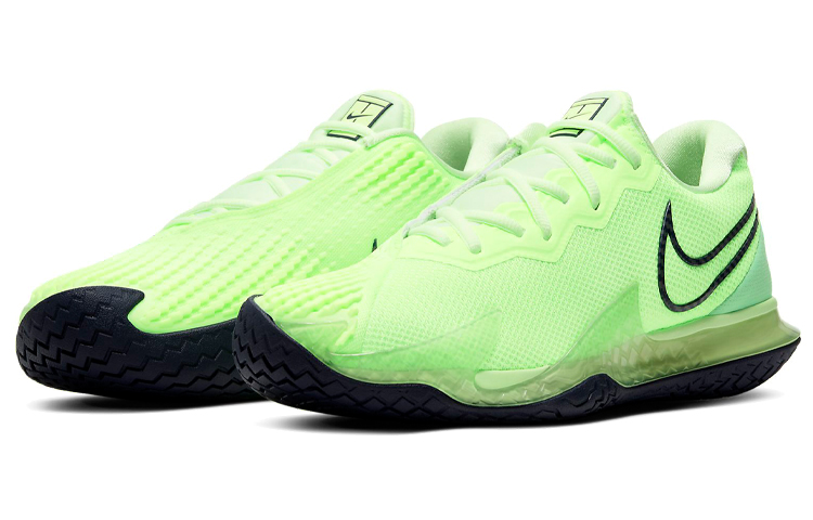 Lookbook Nike Court Air Zoom Vapor Cage 4 'Ghost Green Volt' Sepatu Tenis Pria CD0424-302