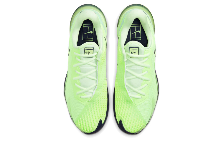 Shop Nike Court Air Zoom Vapor Cage 4 'Ghost Green Volt' Sepatu Tenis Pria CD0424-302