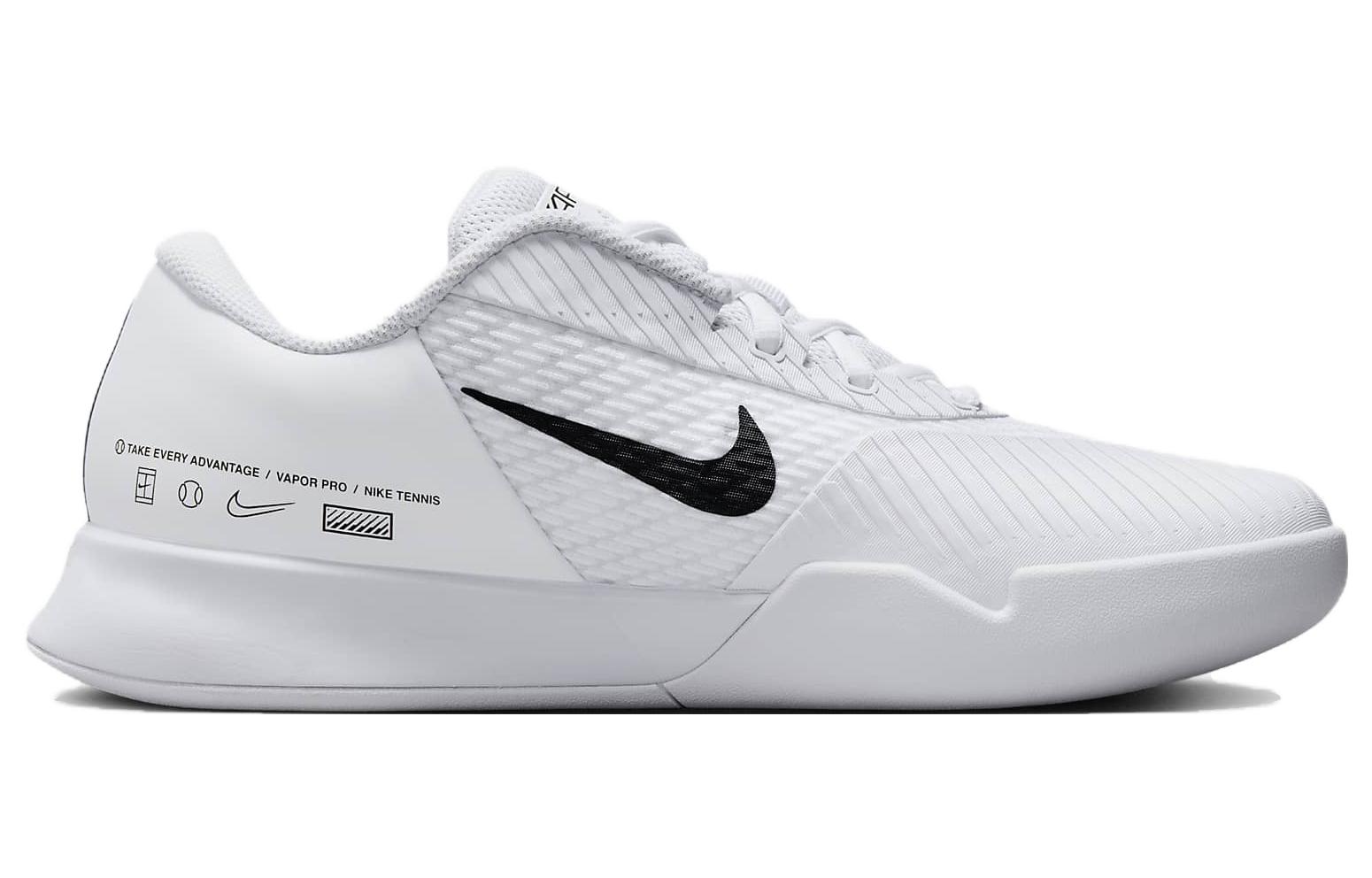 Order Nike Air Zoom Vapor Pro 2 舒適百搭 潮流 耐磨防滑 低筒 網球鞋 男款 白色