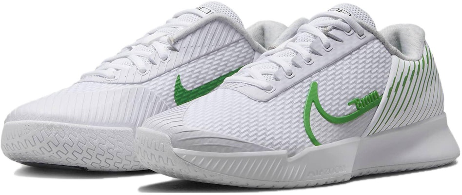 Nike Court Air Zoom Vapor Pro 2 HC 'Putih Kelly Green' DR6191-102 Lookbook Nike Court Air Zoom Vapor Pro 2 HC 'Putih Kelly Green' DR6191-102