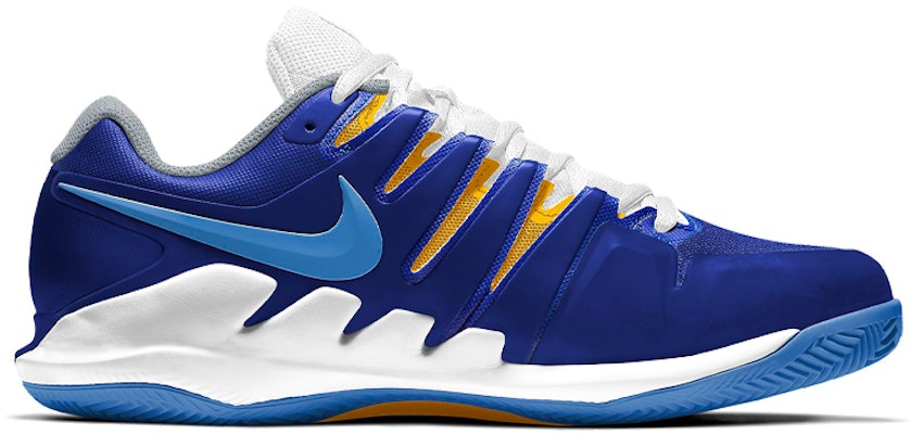 Nike Court Air Zoom Vapor X 'Azul Amarillo Blanco' AA8021-403 Order Nike Court Air Zoom Vapor X 'Azul Amarillo Blanco' AA8021-403