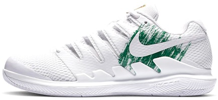Nike Court Air Zoom Vapor X HC 'White Clover' AA8030-111 Nike Court Air Zoom Vapor X HC 'White Clover' AA8030-111