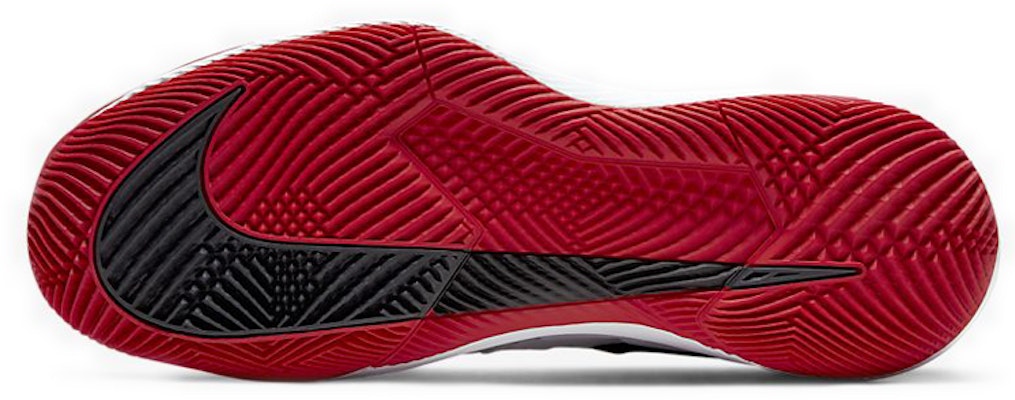 Nike Court Air Zoom Vapor X HC 'White University Red' AA8030-109 Details for Nike Court Air Zoom Vapor X HC 'White University Red' AA8030-109