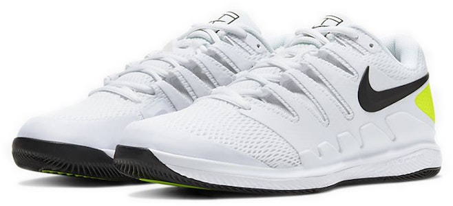 Nike Court Air Zoom Vapor X HC 'Putih Volt' AA8030-107 Lookbook Nike Court Air Zoom Vapor X HC 'Putih Volt' AA8030-107