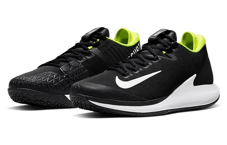 Lookbook Nike Court Air Zoom Zero ''Zwart Volt'' AA8018-007