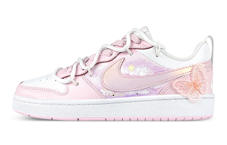 Buy 耐克Court Borough 2 Low "夕阳蝴蝶" DQ0492-100-453289