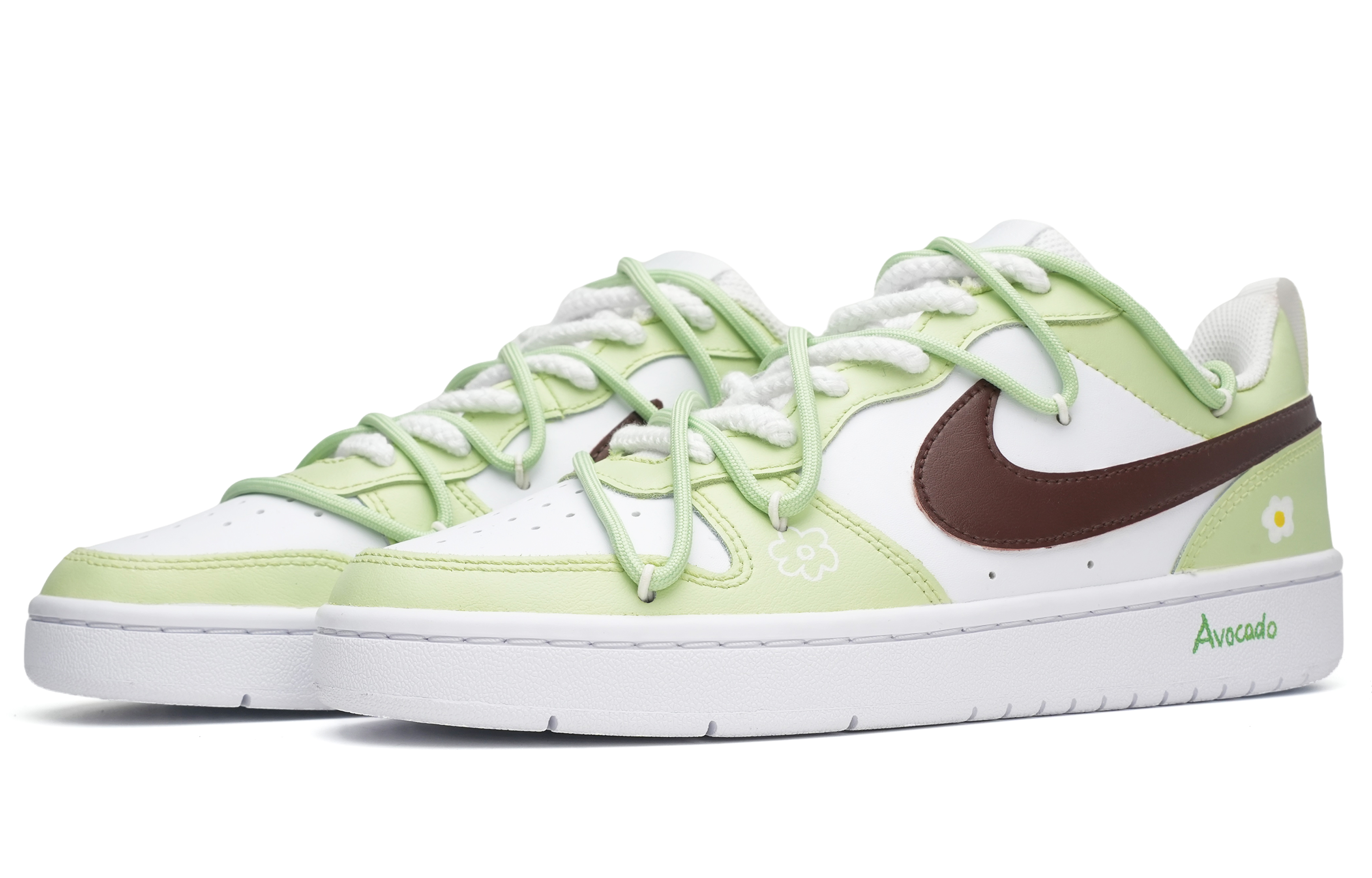 Nike Court Borough Low 2 'Avocado Deconstructed' 圖 3