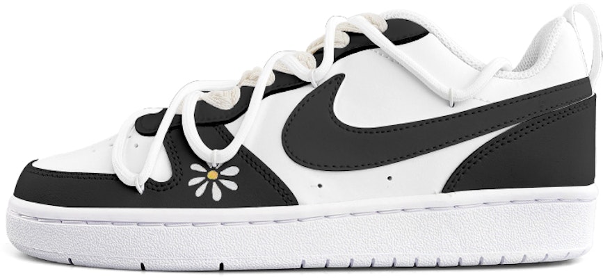 ナイキ コート バーロウ LOW 2 "ブラックデイジー" BQ5448-100-469058 Buy ナイキ コート バーロウ LOW 2 "ブラックデイジー" BQ5448-100-469058