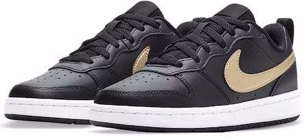 (JR) 耐克Court Borough Low 2 '黑金'篮球鞋 BQ5448-011 Lookbook (JR) 耐克Court Borough Low 2 '黑金'篮球鞋 BQ5448-011