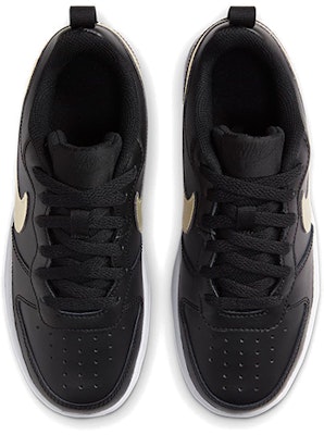 (Youth) Nike Court Borough Low 2 'Black Metallic Gold Star' BQ5448-011 Shop (Youth) Nike Court Borough Low 2 'Black Metallic Gold Star' BQ5448-011