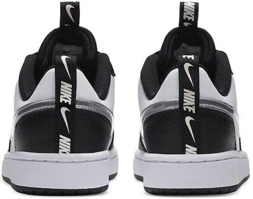 (Youth) Nike Court Borough Low 2 'Black White Silver' CT3964-100 Purchase (Youth) Nike Court Borough Low 2 'Black White Silver' CT3964-100