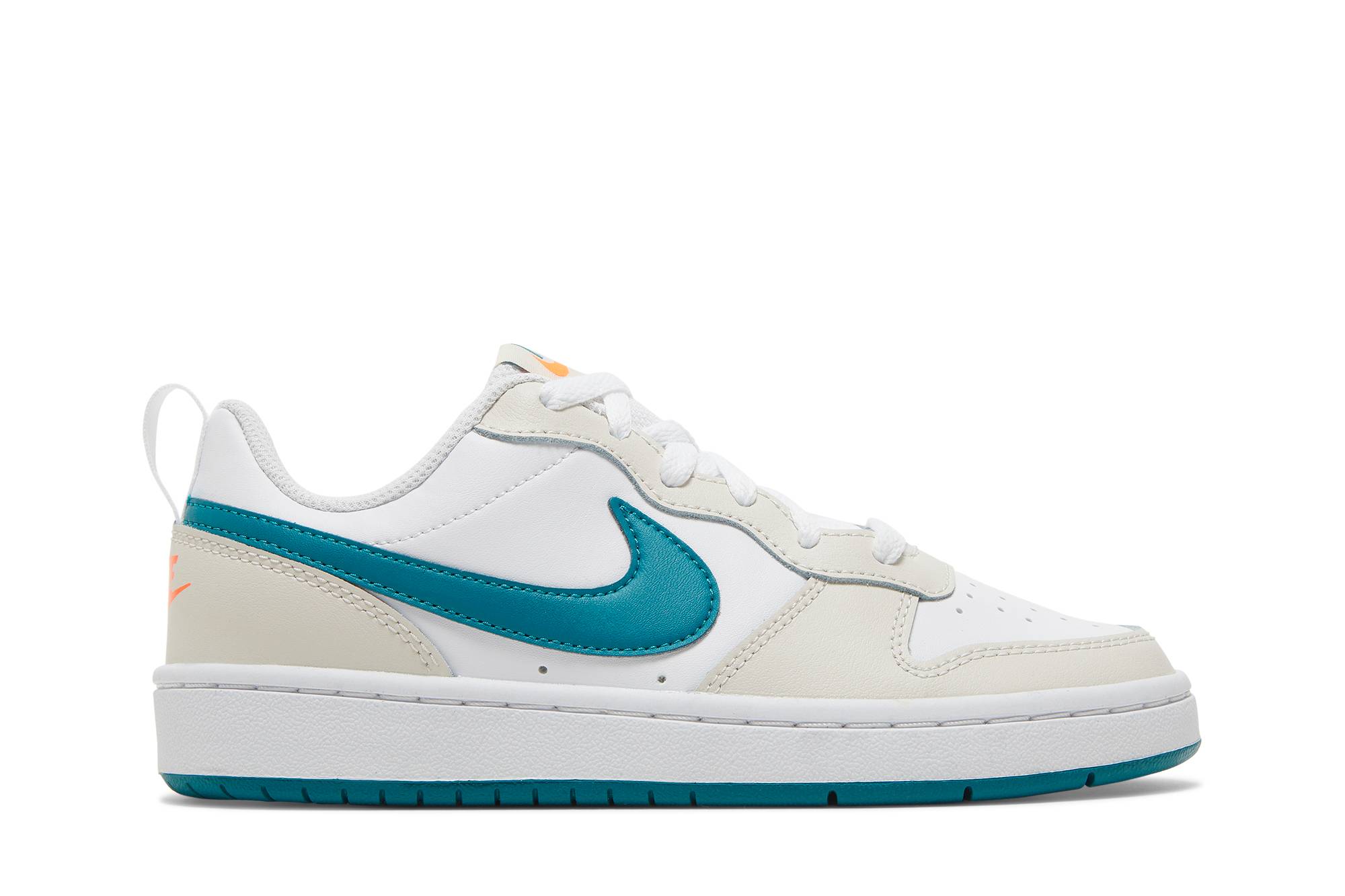 (Grade School) Nike Court Borough Low 2 ‘Cream Teal’ BQ5448-017