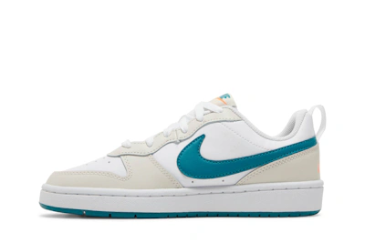 (Grade School) Nike Court Borough Low 2 'Cream Teal' BQ5448-017