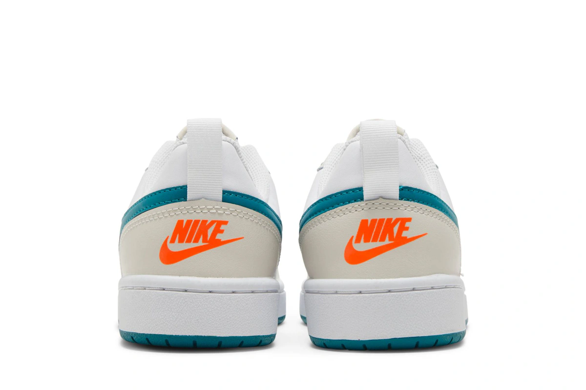 (Grade School) Nike Court Borough Low 2 'Cream Teal' BQ5448-017