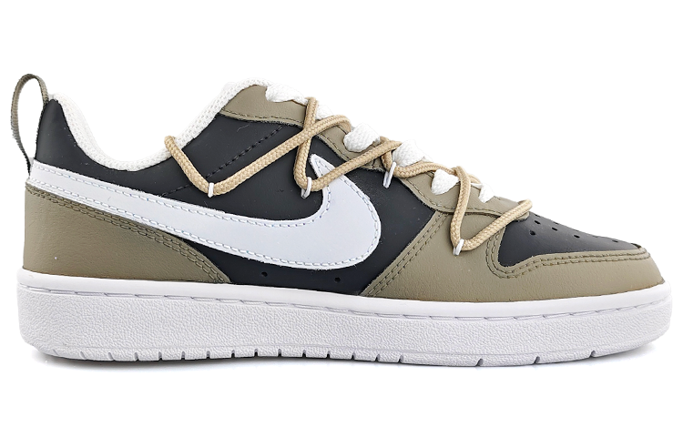Nike Court Borough Low 2 'Deconstructed Lace - Black Brown Linen' 圖 2