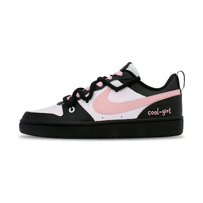 Nike Court Borough Low 2 'Dopamine Girl Black Pink'