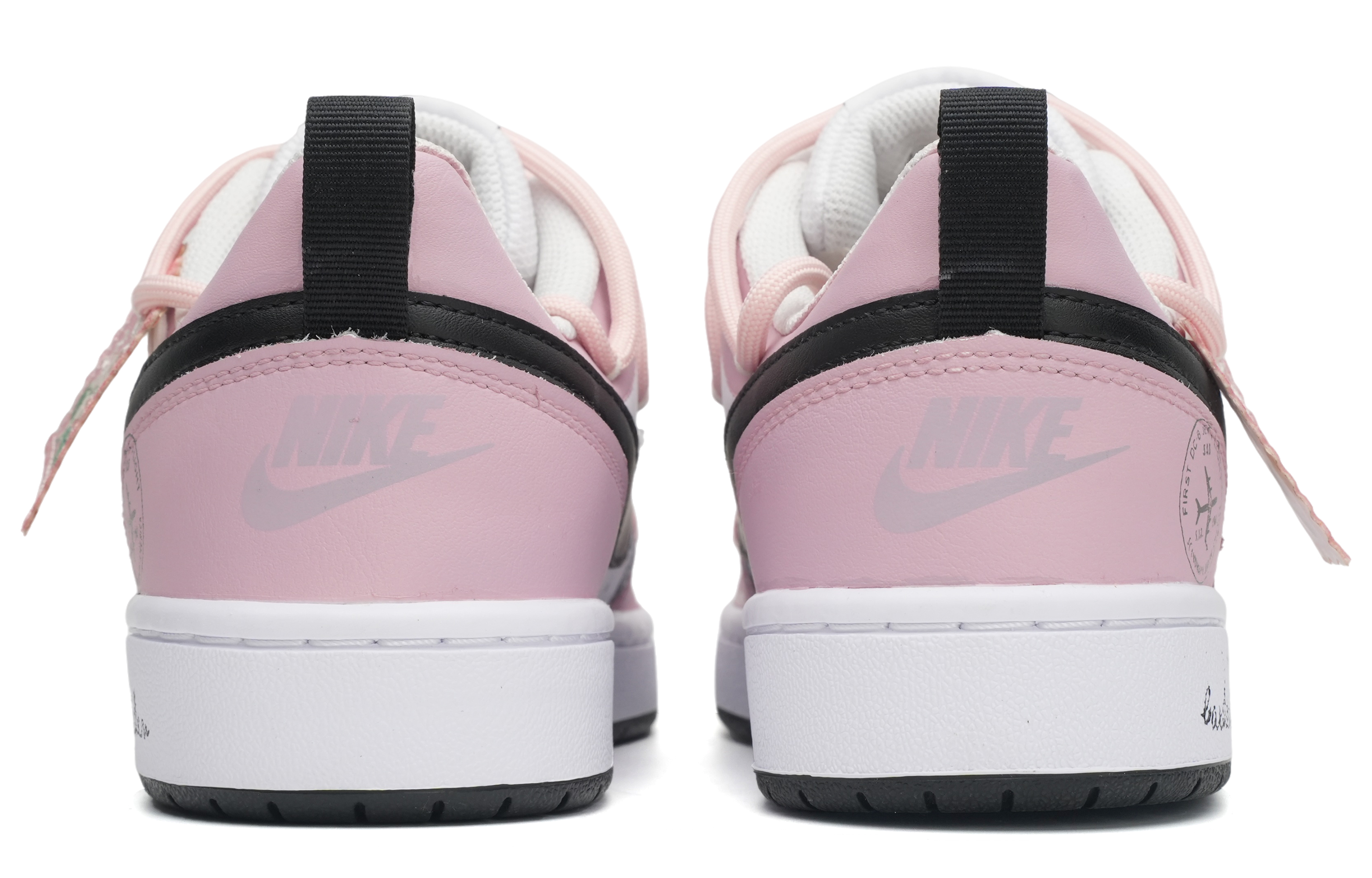 Nike Court Borough Low 2 'Eden Girl Postmark Pink' 圖 4