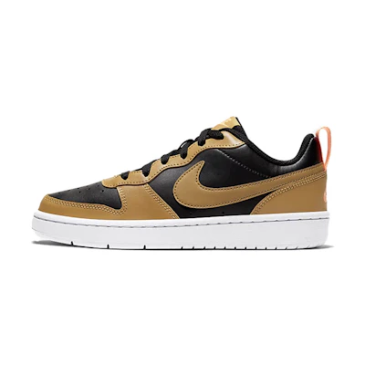 (Youth) Nike Court Borough Low 2 'Black Orange White'