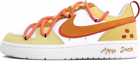 Nike Court Borough Low 2 'Orange Yellow White' BQ5448-100-466825 Nike Court Borough Low 2 'Orange Yellow White' BQ5448-100-466825