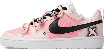Nike Court Borough Low 2 'Pink Graffiti' BQ5448-100-486472