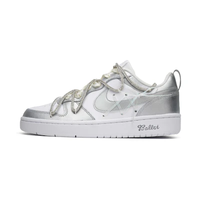 Nike Court Borough Low 2 'Plated Ballet Lace Deconstructed'