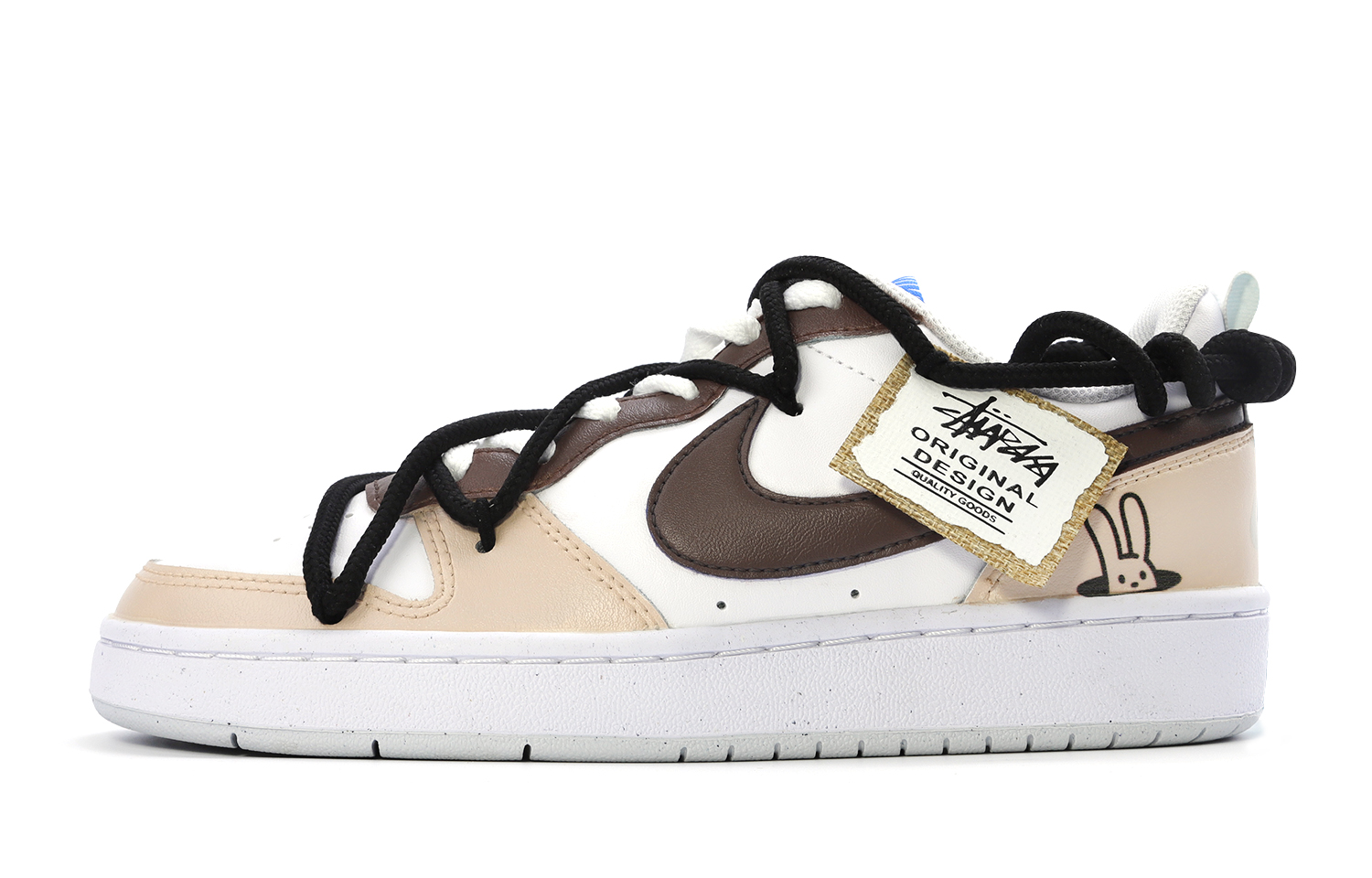 Nike Court Borough Low 2 'Rabbit Deconstructed Double Lace Campus' BQ5448-123-466263