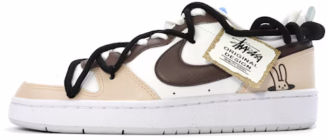 Nike Court Borough Low 2 'Rabbit Deconstructed Double Lace Campus' BQ5448-123-466263 Nike Court Borough Low 2 'Rabbit Deconstructed Double Lace Campus' BQ5448-123-466263