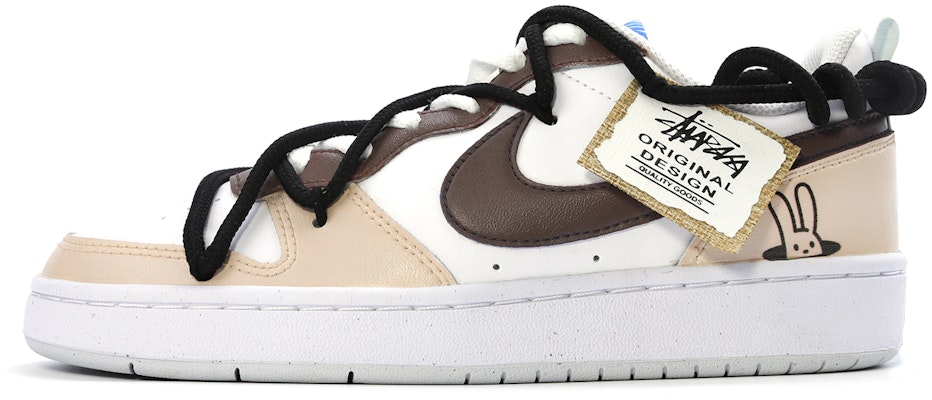 Nike Court Borough Low 2 'Rabbit Deconstructed Double Lace Campus' Lelaki BQ5448-123-466263 Buy Nike Court Borough Low 2 'Rabbit Deconstructed Double Lace Campus' Lelaki BQ5448-123-466263