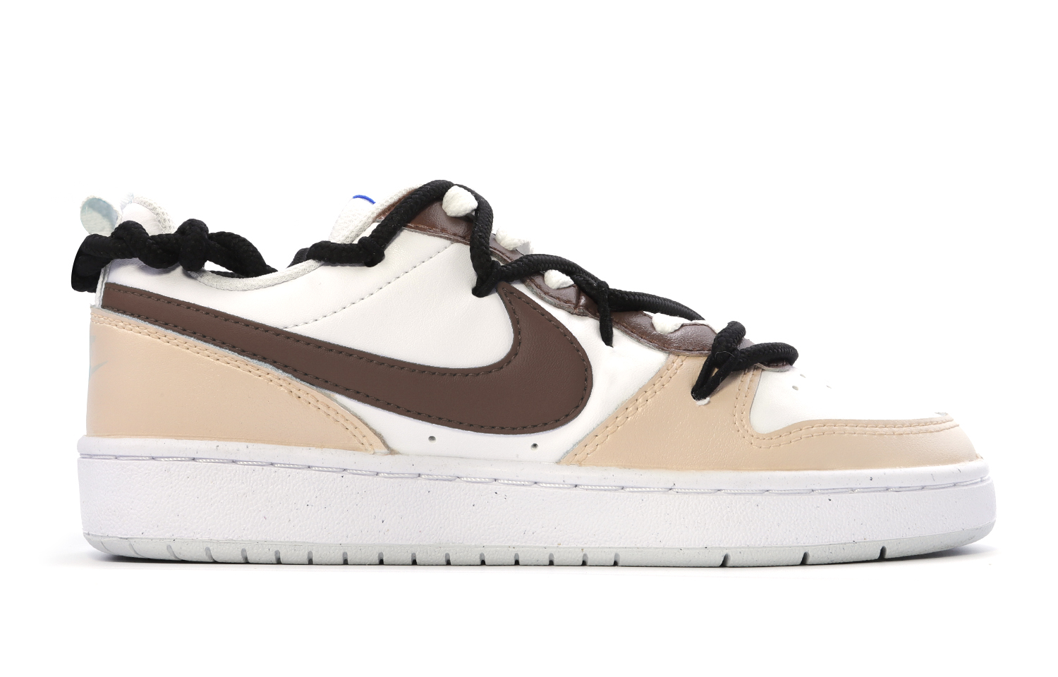 Order Nike Court Borough Low 2 'Rabbit Deconstructed Double Lace Campus' Lelaki BQ5448-123-466263