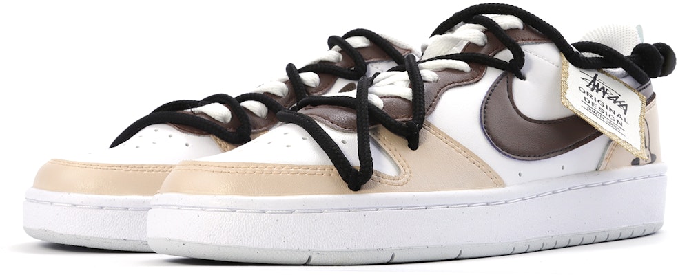 Nike Court Borough Low 2 'Rabbit Deconstructed Double Lace Campus' Lelaki BQ5448-123-466263 Lookbook Nike Court Borough Low 2 'Rabbit Deconstructed Double Lace Campus' Lelaki BQ5448-123-466263