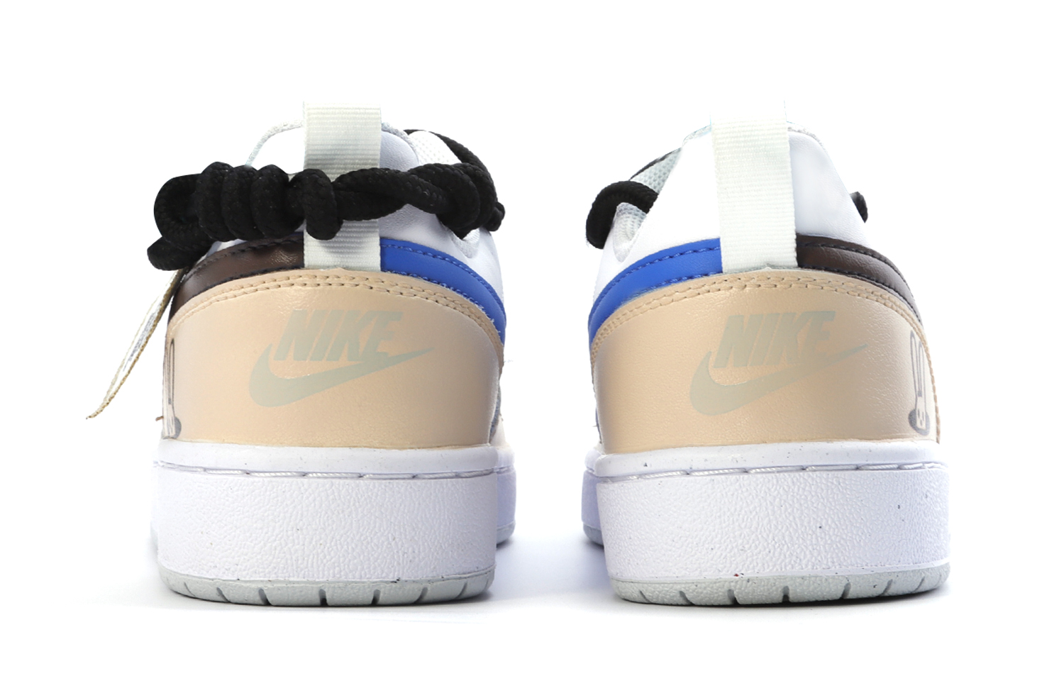 Shop Nike Court Borough Low 2 'Rabbit Deconstructed Double Lace Campus' Lelaki BQ5448-123-466263